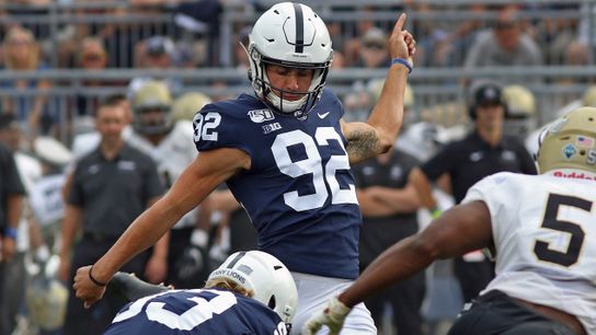 Lions' veteran kicker turning pro, creating key competition next season taken in Altoona, Pa. (Penn State)
